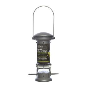 Tom Chambers Pewter Flick 'n' Click Seed Feeder