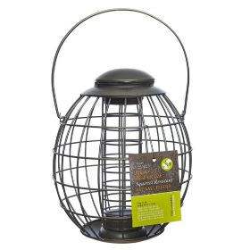 Pewter Flick 'n' Click Squirrel Resistant Fat Ball Feeder