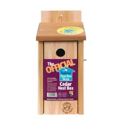 The Official™ Cedar Nest Box - 32mm Hole