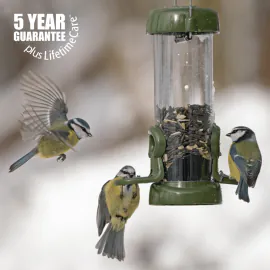 Ring-Pull Click™ Seed Feeder - Green
